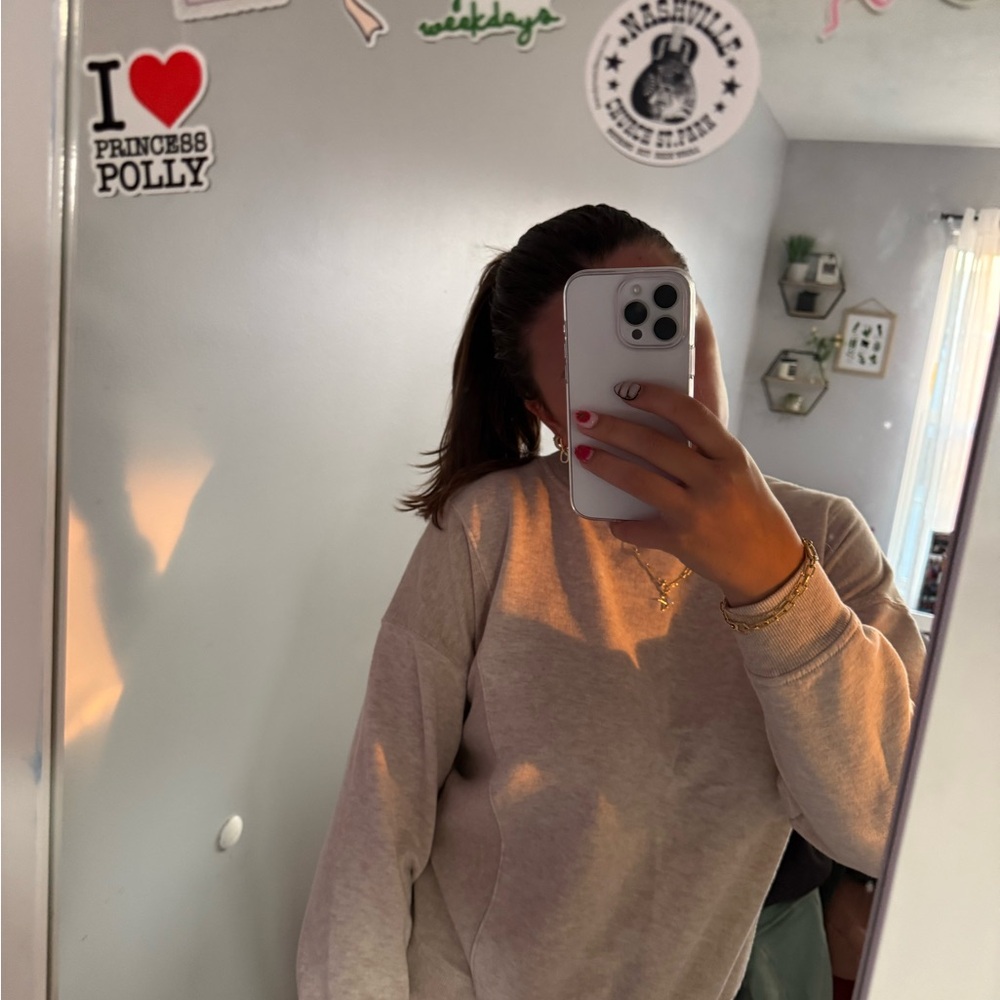 Target Cream Sweatshirt